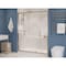 Anzzi 60 in. x 70 in. H Sliding Framed Shower Door in Brushed Nickel w/ Tsunami Guard Tempered Glass SD-AZ15-01BN - alternate 5